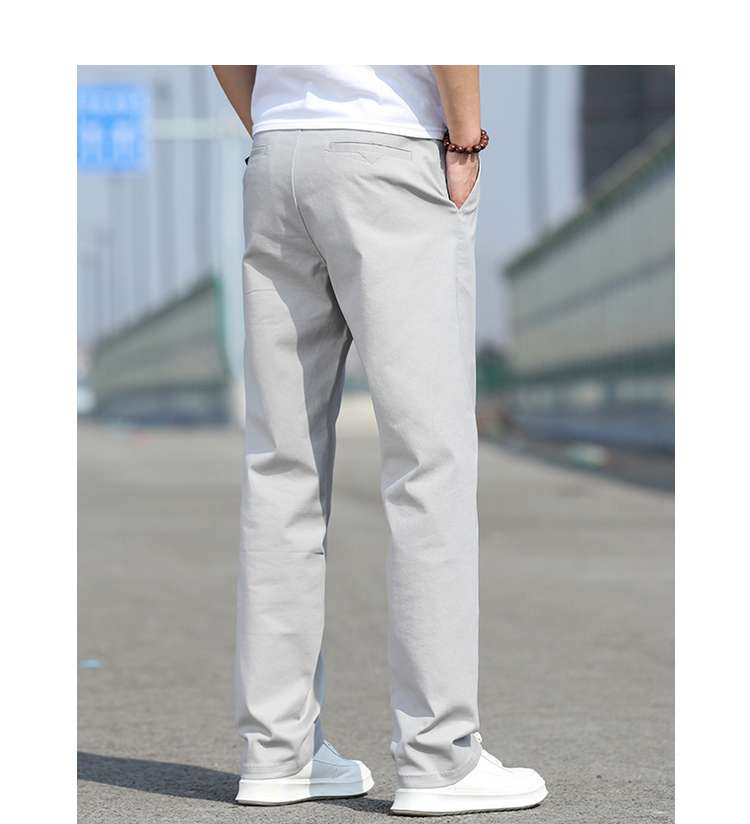 カジュアルスーツ スタイリッシュストレートパンツ